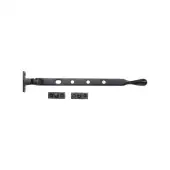 V992 10-BKMT Heritage Brass Casement Window Stay Ball Design 10 Matt Black finish