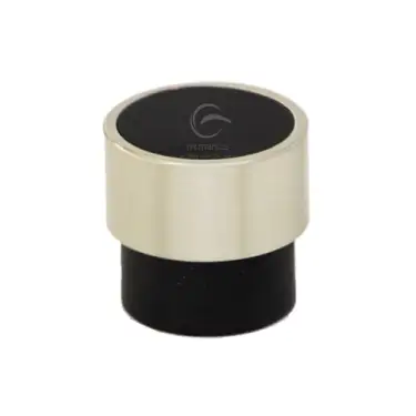 Click Here To Enlarge This Photo Of W4370-26-ASH M&period;Marcus Wooden Cabinet Knob Radio Design 26mm Black Ash Finish
