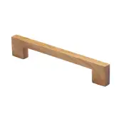 W7490-160-OAK M&period;Marcus Wooden Cabinet Pull Handle Urban Design 160mm Oak Finish