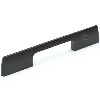 W7791-320-ASH M&period;Marcus Wooden Cabinet Pull Handle Slim Metro Design 320mm Black Ash Finish