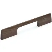W7791-320-WAL M&period;Marcus Wooden Cabinet Pull Handle Slim Metro Design 320mm Walnut Finish