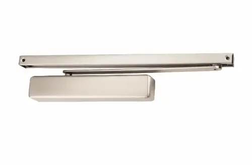 Click Here To Enlarge This Photo Of GEZE TS3000B Power Size 2-4 Slimline Cam Action Overhead Door Closer with Backcheck &lpar;Complete with Guide Rail & Cover&rpar;
