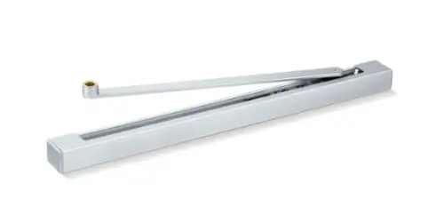 Click Here To Enlarge This Photo Of 116295 GEZE Silver Electro-Magnetic Hold Open Guide Rail to suit TS5000 Overhead Door Closer &lpar;Fig 1 application&rpar;