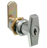 L9508 - Lowe & Fletcher 2630 Locking Mini &grave;T&grave; Handle - 20mm CP