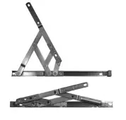 L24154 - SECURISTYLE Defender Restricted Friction Hinge Side Hung 17mm - 300mm &lpar;12 Inch&rpar; x 17mm LH