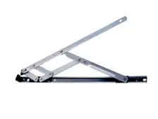 L21673 - SECURISTYLE Defender Egress Emergency Exit Friction Hinge Side Hung 13mm - 400mm &lpar;16 Inch&rpar; x 13mm