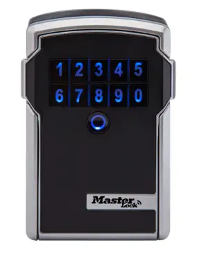 Click Here To Enlarge This Photo Of L30653 - MASTER LOCK Bluetooth Wall Mount Key Safe For Business Applications - 5441ENT