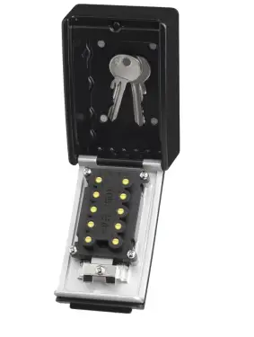 Click Here To Enlarge This Photo Of L19604 - ABUS 767 Wall Mounted &grave;Key Garage&grave; Key Safe