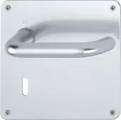 138S&sol;304L &lpar;AR200S&sol;17-SP&rpar; Hoppe Sprung Lock Levers 57mm Centres - Satin Anodised Aluminium &lpar;2656142&rpar;