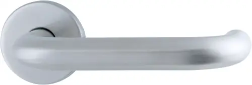 Click Here To Enlarge This Photo Of AR261&sol;60-SP-SSS Hoppe 19mm Dia Return to Door Lever on Rose - Grade 201 - Satin Stainless Steel &lpar;87133375&rpar;