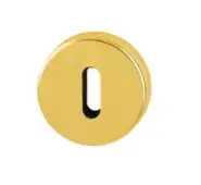 42KS- &lpar;AR200&sol;26&rpar;-GAA Hoppe Standard Key Escutcheon - Gold Anodised Aluminium &lpar;811045&rpar;