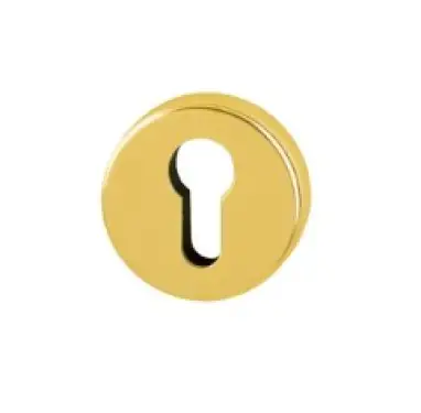 Click Here To Enlarge This Photo Of 42KS- &lpar;AR200&sol;27&rpar;-GAA Hoppe Euro Profile Escutcheon - Gold Anodised Aluminium &lpar;812103&rpar;