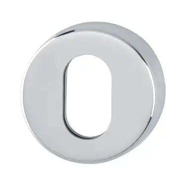 Click Here To Enlarge This Photo Of EX42S &lpar;AR361&sol;28&rpar; Hoppe Oval Profile Escutcheon 8mm - Polished Stainless Steel &lpar;87100945&rpar;