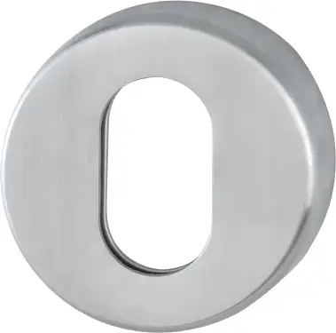 Click Here To Enlarge This Photo Of EX42S &lpar;AR361&sol;28&rpar; Hoppe Oval Profile Escutcheon 8mm - Satin Stainless Steel &lpar;87100944&rpar;