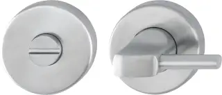EX42S &lpar;AR361&sol;79D&rpar; Hoppe Disabled Bathroom Turn & Release 6mm - No Indicator - Satin Stainless Steel &lpar;87104390&rpar;