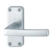 1107&sol;266-UG Hoppe Dubayy Lever on Latch Plate - Satin Anodised Aluminium &lpar;3785894&rpar;