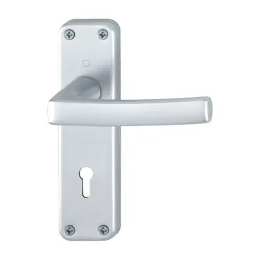 Click Here To Enlarge This Photo Of 1107&sol;267-EP Hoppe Dubayy Lock Levers - Satin Anodised Aluminium &lpar;3786934&rpar;