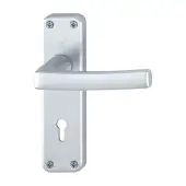 1107&sol;267-EP Hoppe Dubayy Lock Levers - Satin Anodised Aluminium &lpar;3786934&rpar;