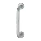 AR3616&sol;225CF-8 Hoppe 19mm x 225mm Pull Handle on 8mm Rose - Satin Stainless Steel &lpar;87100930&rpar;