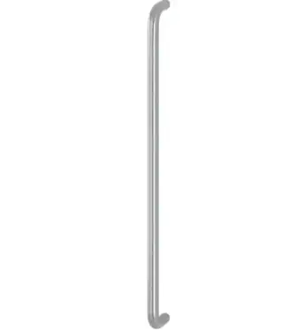 Click Here To Enlarge This Photo Of AR3616&sol;600BF Hoppe 19mm x 600mm Bolt Through Fixing Pull Handle - Satin Stainless Steel &lpar;87104518&rpar;