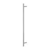 AR362&sol;1200BB-CR-WD Hoppe 32mm x 1200mm Cranked T Bar Pull Handle &lpar;Back to Back Fixings For Timber Doors&rpar; - Satin Stainless Steel &lpar;87141993&rpar;