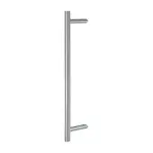 AR3626&sol;600BB-CR-GD Hoppe 32mm x 600mm Cranked T Bar Pull Handle &lpar;Back to Back Fixings For Glass Doors&rpar; - Satin Stainless Steel &lpar;87141972&rpar;