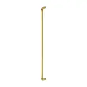 AR403&sol;600BF Hoppe 19mm x 600mm Straight Pull Handle Bolt Fix - PVD Brass &lpar;87106085&rpar;