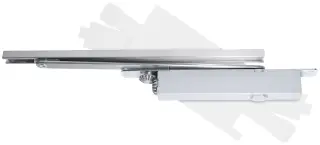 AR7383-KIT-SNP Hoppe Size 2-4 Concealed Cam Action Spring Door Closer c&sol;w intumescent kit - Satin Nickel Plated &lpar;50002485&rpar;
