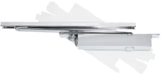 AR7383-KIT-PC Hoppe Size 2-4 Concealed Cam Action Spring Door Closer c&sol;w intumescent kit - Polished Chrome &lpar;50002491&rpar;