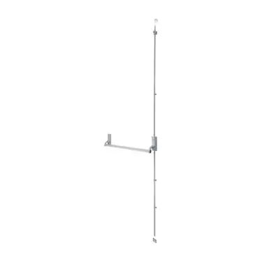 Click Here To Enlarge This Photo Of AR880-SE Hoppe Single Panic Bolt - Silver &lpar;8510689&rpar;