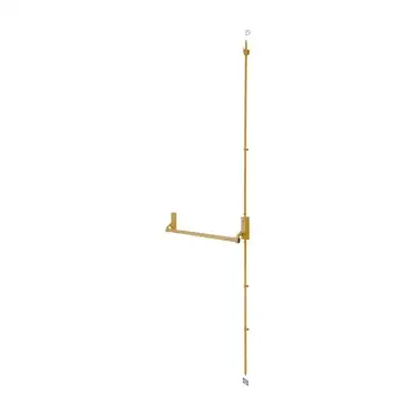 Click Here To Enlarge This Photo Of AR880-GE Hoppe Single Panic Bolt - Gold &lpar;8510640&rpar;