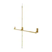 AR888-GE Hoppe Double Rebated Door Set - Gold &lpar;8545570&rpar;
