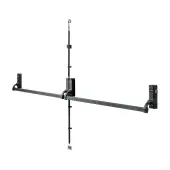 AR888-BL Hoppe Double Rebated Door Set - Black &lpar;8545577&rpar;