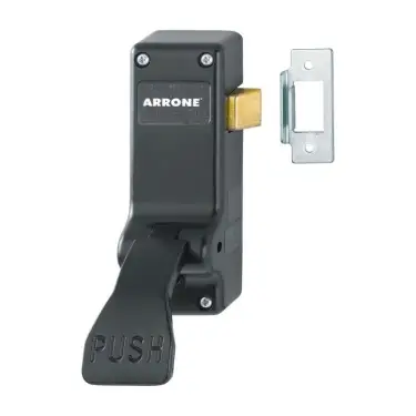 Click Here To Enlarge This Photo Of AR883-BL Hoppe Reversible Push Pad - Black &lpar;8510962&rpar;