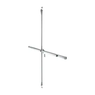 Click Here To Enlarge This Photo Of AR8808-SSS Hoppe Touchbar Double Rebated Door Set - Satin Stainless Steel &lpar;87139039&rpar;