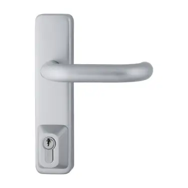 Click Here To Enlarge This Photo Of AR8805-SE Hoppe External Lever Operated Locking Attachment - Silver &lpar;87138388&rpar;