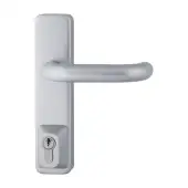 AR8805-SE Hoppe External Lever Operated Locking Attachment - Silver &lpar;87138388&rpar;
