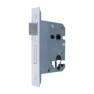Click Here To Enlarge This Photo Of AR7004-S-76-SC Hoppe Euro Profile Sashlock Case 76mm - Satin Chrome &lpar;50017858&rpar;