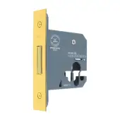 AR7006-S-76-PB Hoppe Euro Profile Deadlock Case 76mm - Polished Brass &lpar;50017901&rpar;