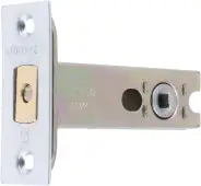AR8018-76-SC&sol;PB Hoppe Heavy Duty Bathroom Deadbolt 76mm - Satin Chrome &sol; Polished Brass &lpar;87101338&rpar;