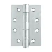 AR8180-SSS Hoppe Arrone 102mm x 76mm x 3mm Grade 13 Ball Bearing Butt Hinges - Satin Stainless Steel &lpar;8567837&rpar;