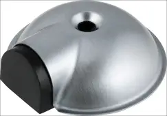 AR334I Hoppe Circular Cover Heavy Duty Floor Stop - Satin Stainless Steel &lpar;50015308&rpar;