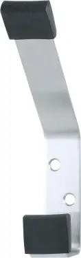 Click Here To Enlarge This Photo Of AR318 Hoppe Buffered Hat And Coat Hook - Satin Stainless Steel &lpar;8506027&rpar;