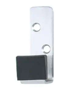 AR319 Hoppe Wardrobe Hook - Satin Stainless Steel &lpar;8506041&rpar;