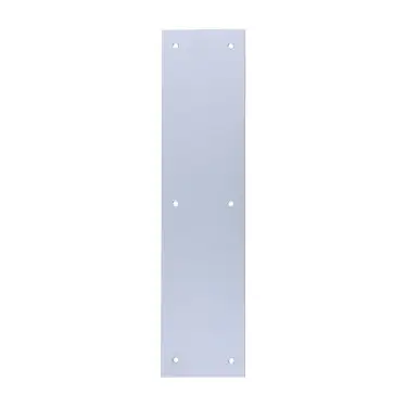 Click Here To Enlarge This Photo Of AR224C Hoppe 75mm x 350mm Finger Plate &lpar;Square Corners&rpar; - Satin Anodised Aluminium &lpar;8562741&rpar;