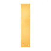 AR424B Hoppe 350mm x 75mm Finger Plate - Polished Brass &lpar;8506727&rpar;