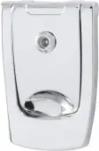 AR725-PCH Hoppe Designer Door Knocker With Viewer - Polished Chrome &lpar;87143512&rpar;