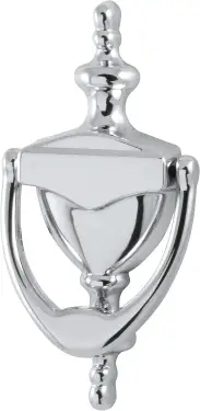 Click Here To Enlarge This Photo Of AR726-PCH Hoppe Traditional Door Knocker - Polished Chrome &lpar;87143428&rpar;