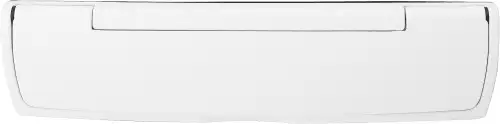 Click Here To Enlarge This Photo Of AR708A-WHT Hoppe 76mm x 310mm Letterplate - White &lpar;87143379&rpar;