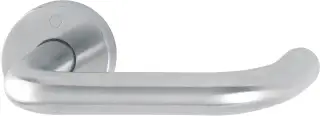EX138Z&sol;42 &lpar;AR361&sol;10&rpar; Hoppe Paris Return to Door Lever on 8mm Rose - G316 Satin Stainless Steel &lpar;87100872&rpar;